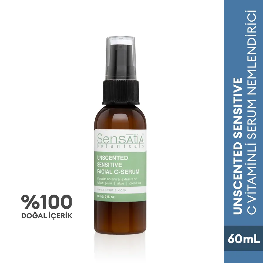 Unscented Sensitive C Vitaminli Nemlendirici Hassas cilt
