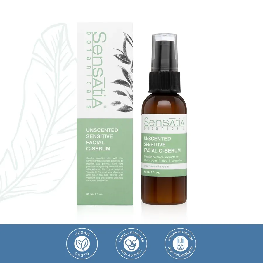 Unscented Sensitive C Vitaminli Nemlendirici Hassas cilt