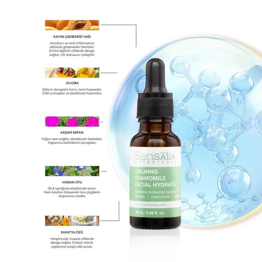 Calming Chamomile Yüz Nemlendirici-Hassas cilt