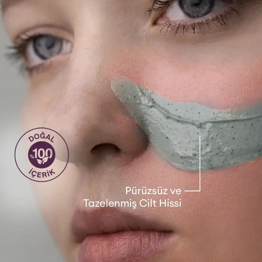 Green Tea & Tamarind Yüz Peelingi-Karma Cilt