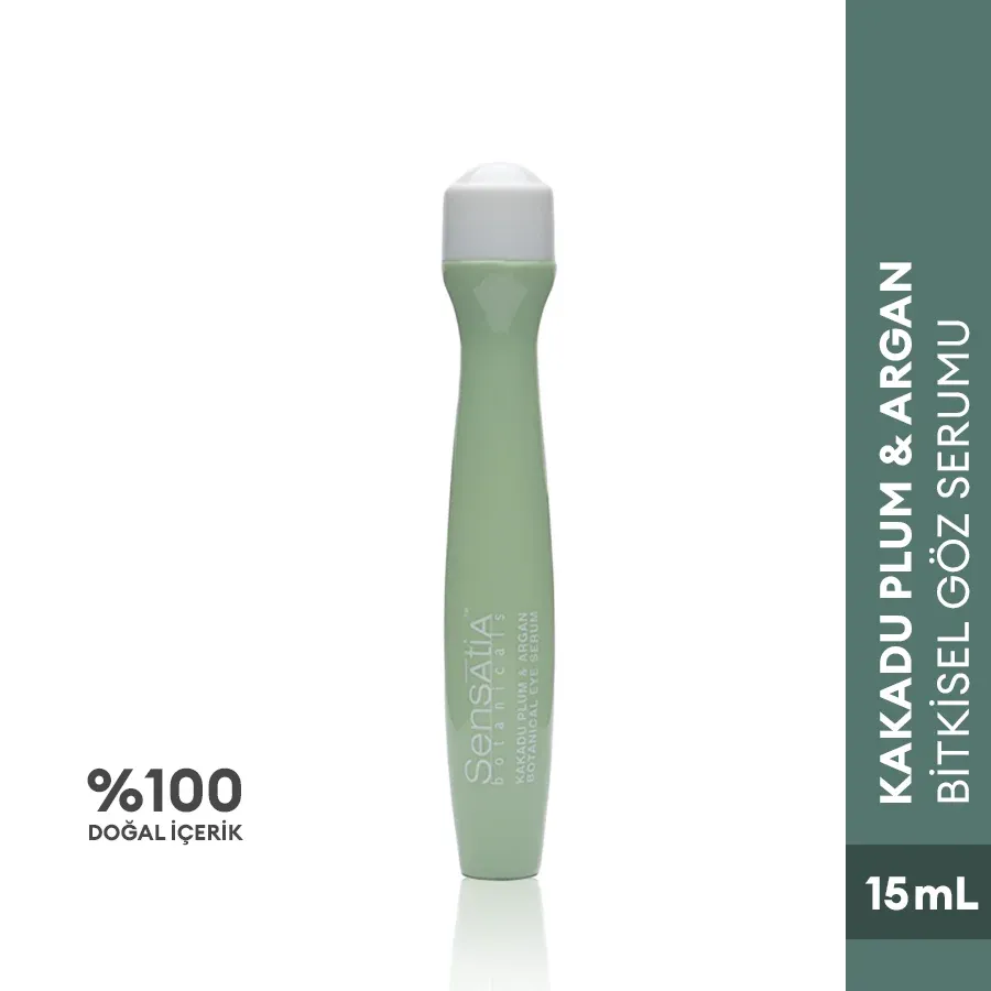 Kakadu Plum & Argan Bitkisel Göz Serumu (Çelik Bilyeli)