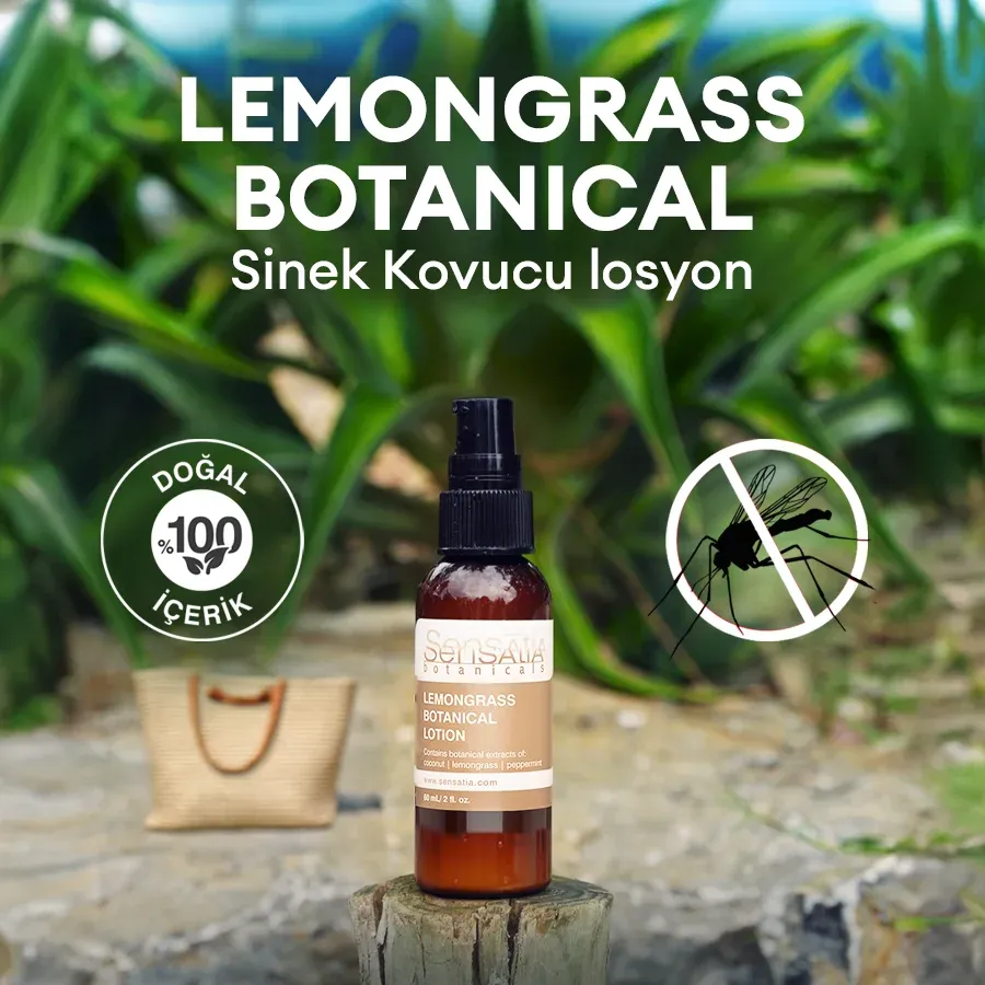 Lemongrass Botanical Vücut Nemlendirici Losyon (Sinek Kovucu)