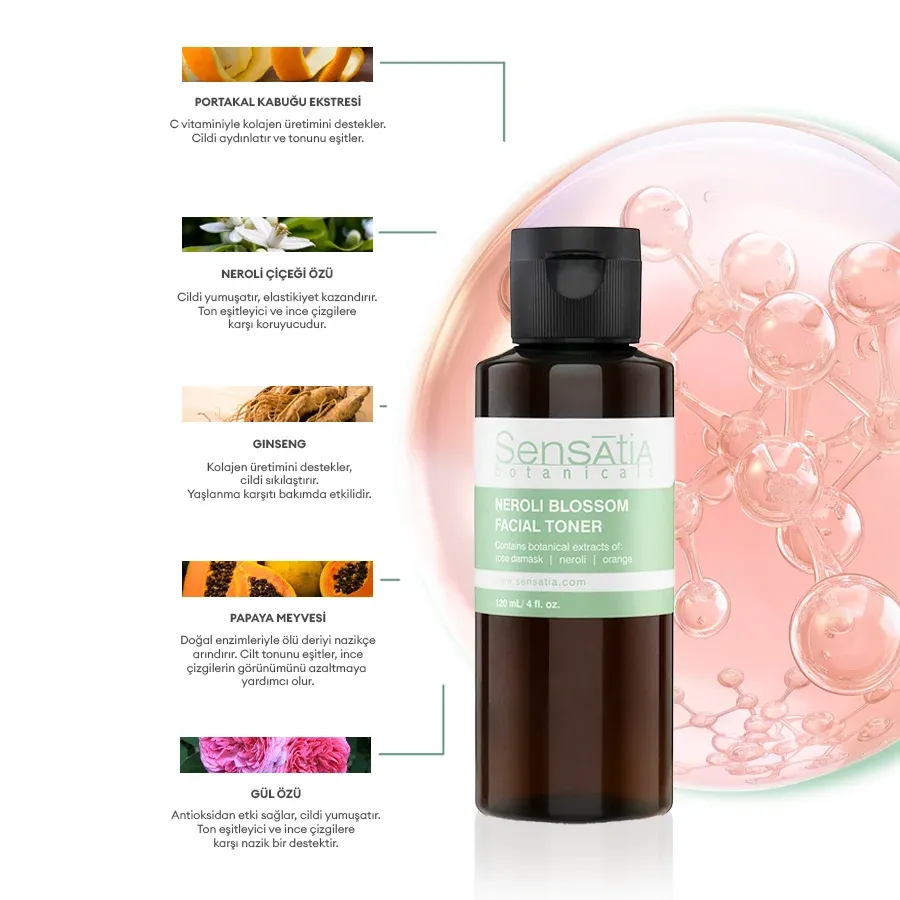 Neroli Blossom Yüz Toniği-Kuru Cilt