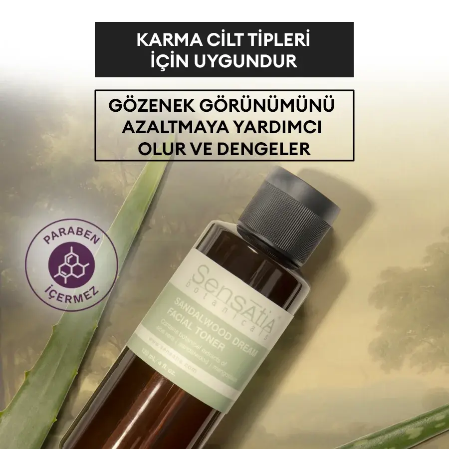 Sandalwood Dream Yüz Toniği-Karma Cilt