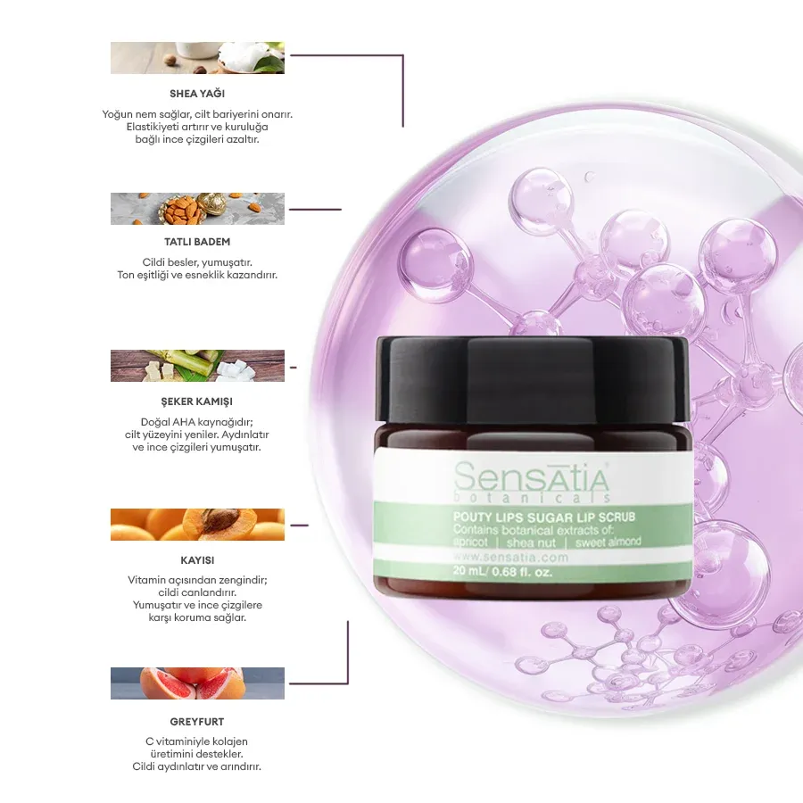 Sugar Lip Scrub Dudak Peelingi