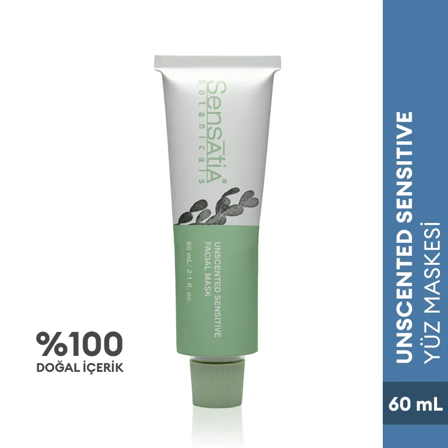 Unscented Sensitive Yüz Maskesi-Hassas Cilt