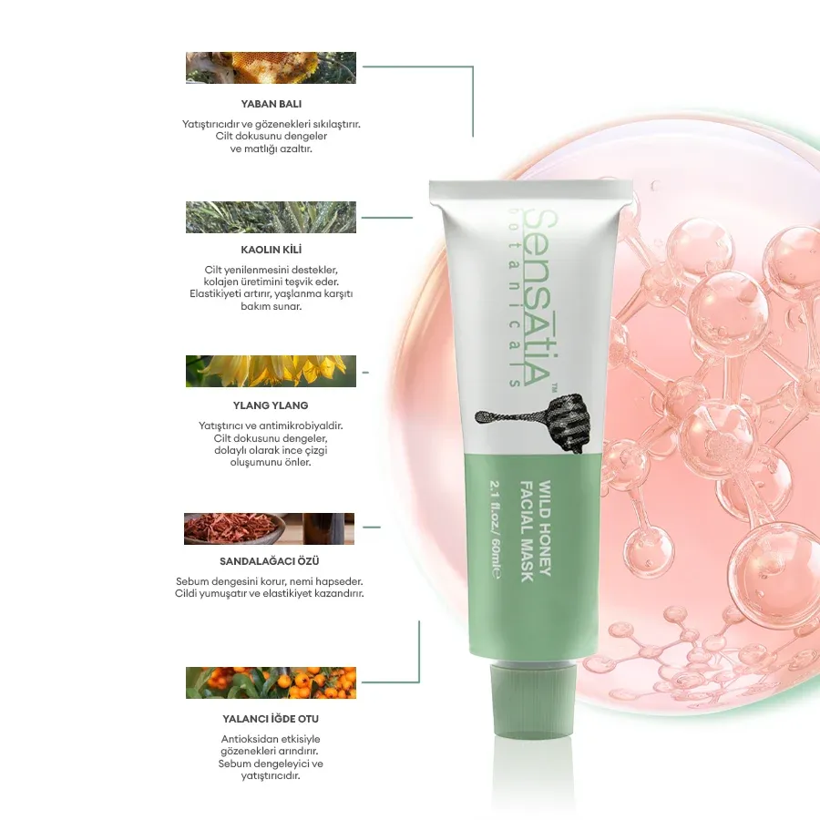 Wild Honey Yüz Maskesi