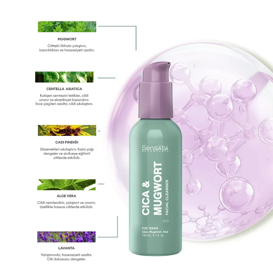 Cica & Mugwort Yüz Temizleyici