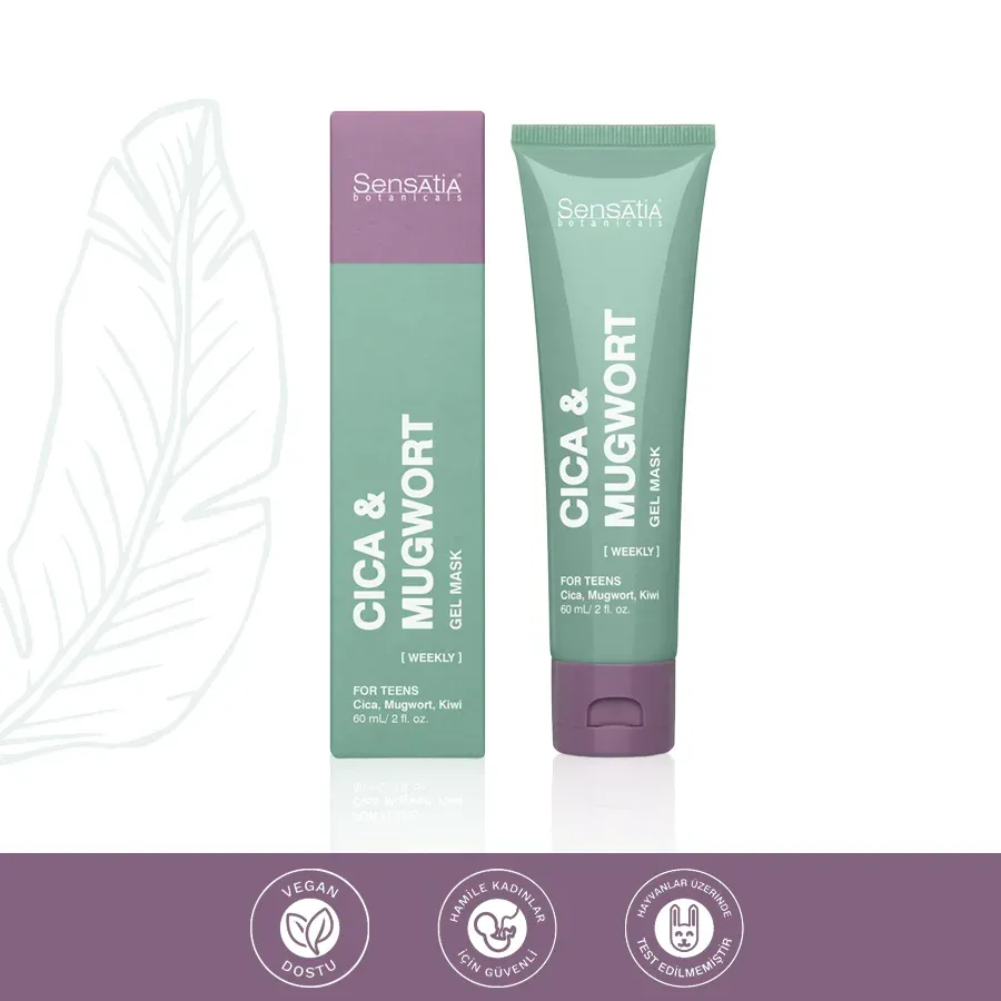 Cica & Mugwort Jel Maske