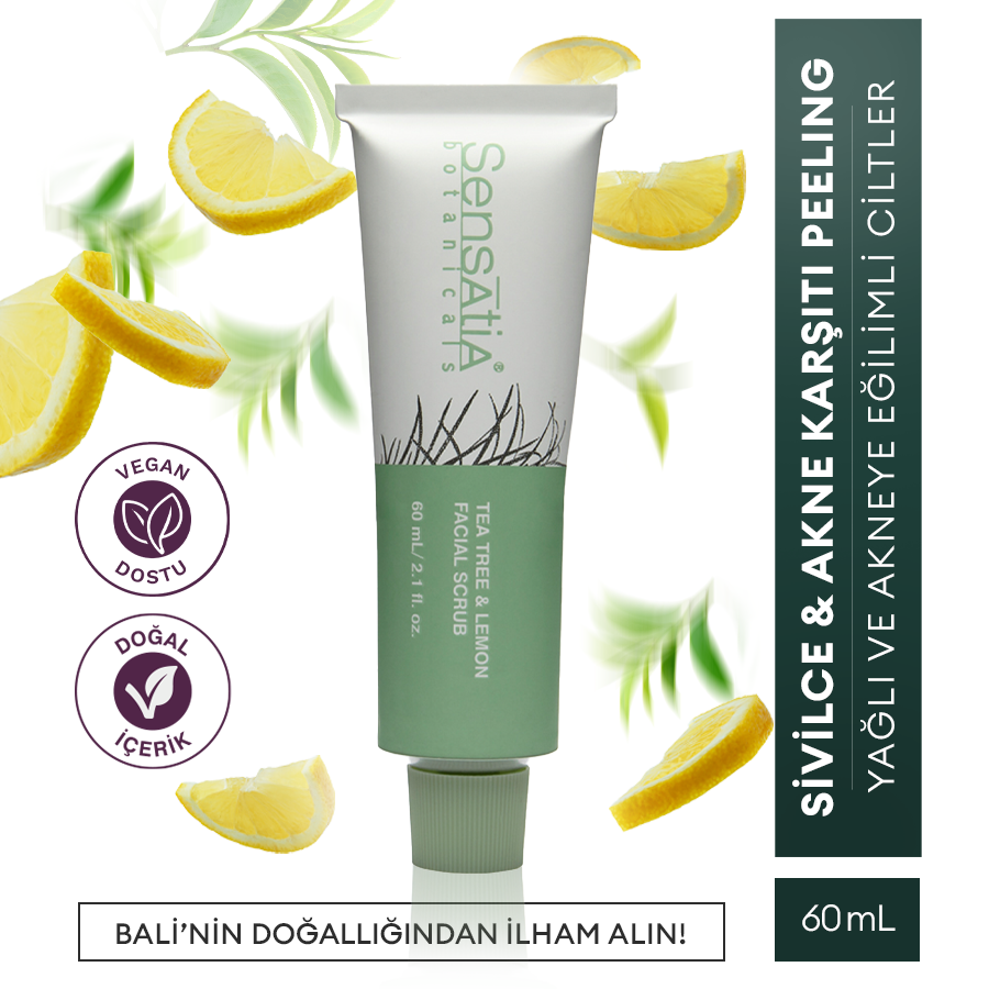 Tea Tree & Lemon Facial Scrub