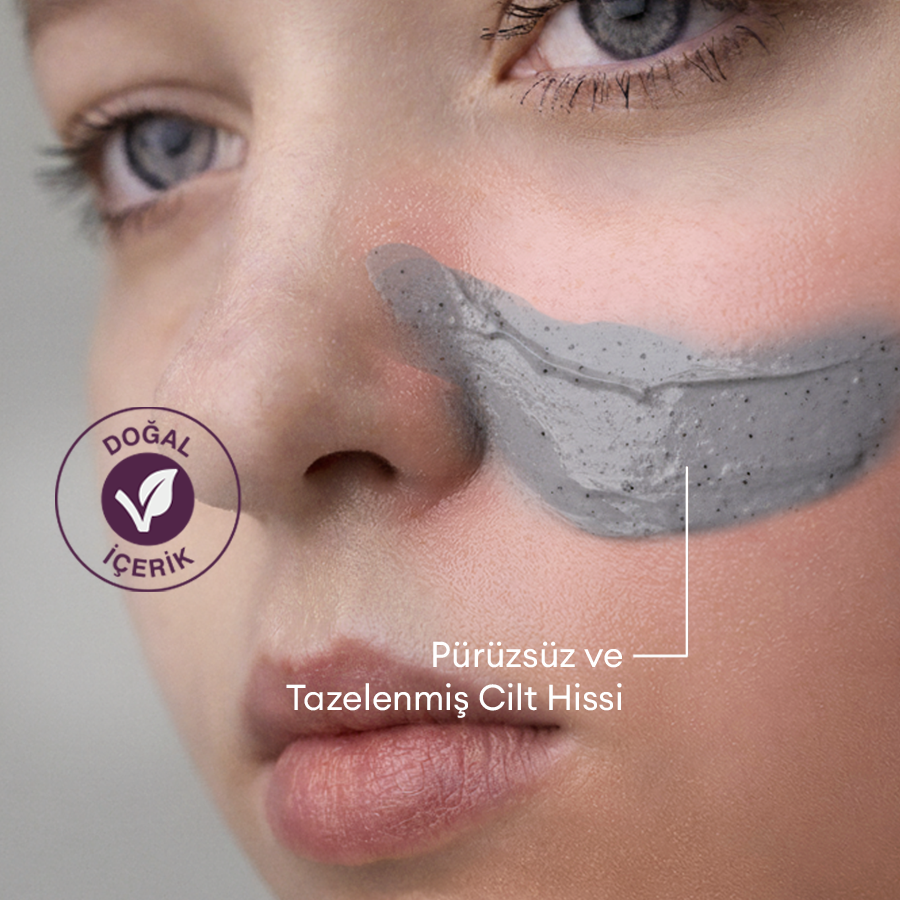 Akneli ve Yağlı Ciltler için Yatıştırıcı Temizleyici Doğal Peeling 60ml - Tea Tree & Lemon