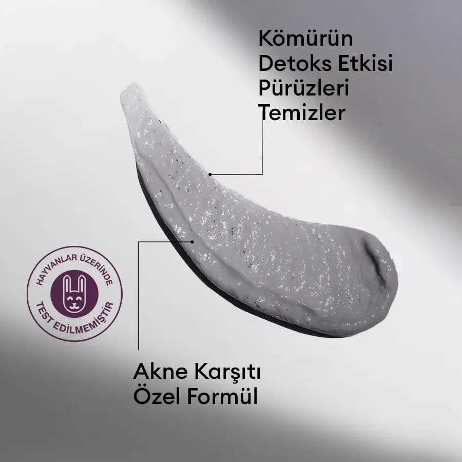 Akneli ve Yağlı Ciltler için Yatıştırıcı Temizleyici Doğal Peeling 60ml - Tea Tree & Lemon