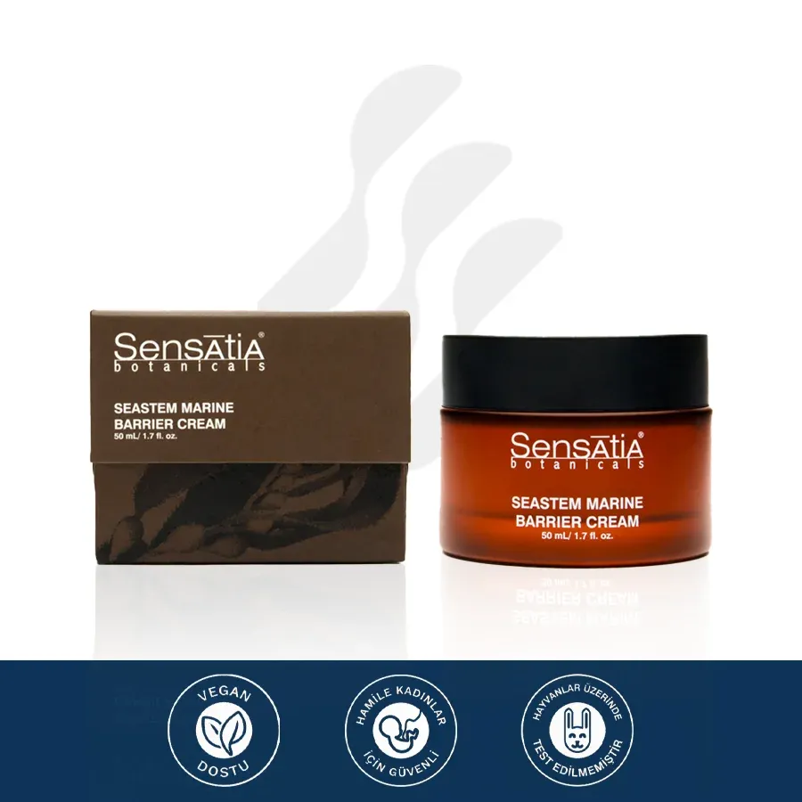 Nemlendirici, Elastikiyet Artırıcı Koruyucu Doğal Gündüz Kremi 50 Ml - Seastem Marine