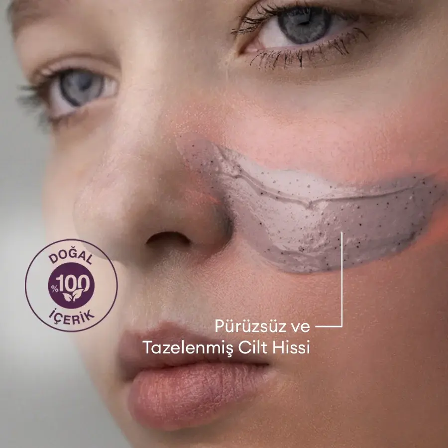 Siyah Nokta Karşıtı Doğal Peeling - Yoğun Nemlendirici Arındırıcı Besleyici 60 ml - Cleopatra's Rose