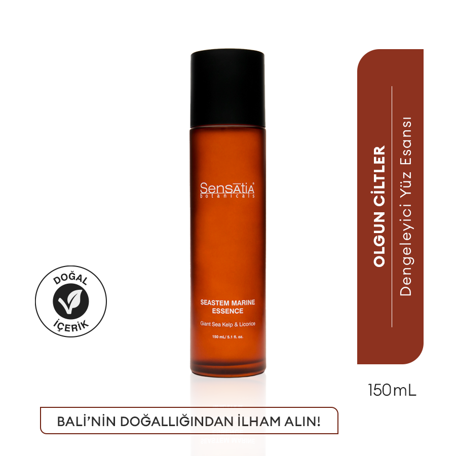 Yaşlanma Karşıtı, Gözenek Sıkılaştırıcı, Doğal Esansiyel Losyon 150ml - Seastem Marine Essence
