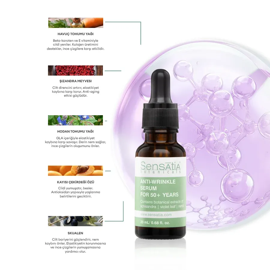 50+ Kırışıklık Karşıtı Serum