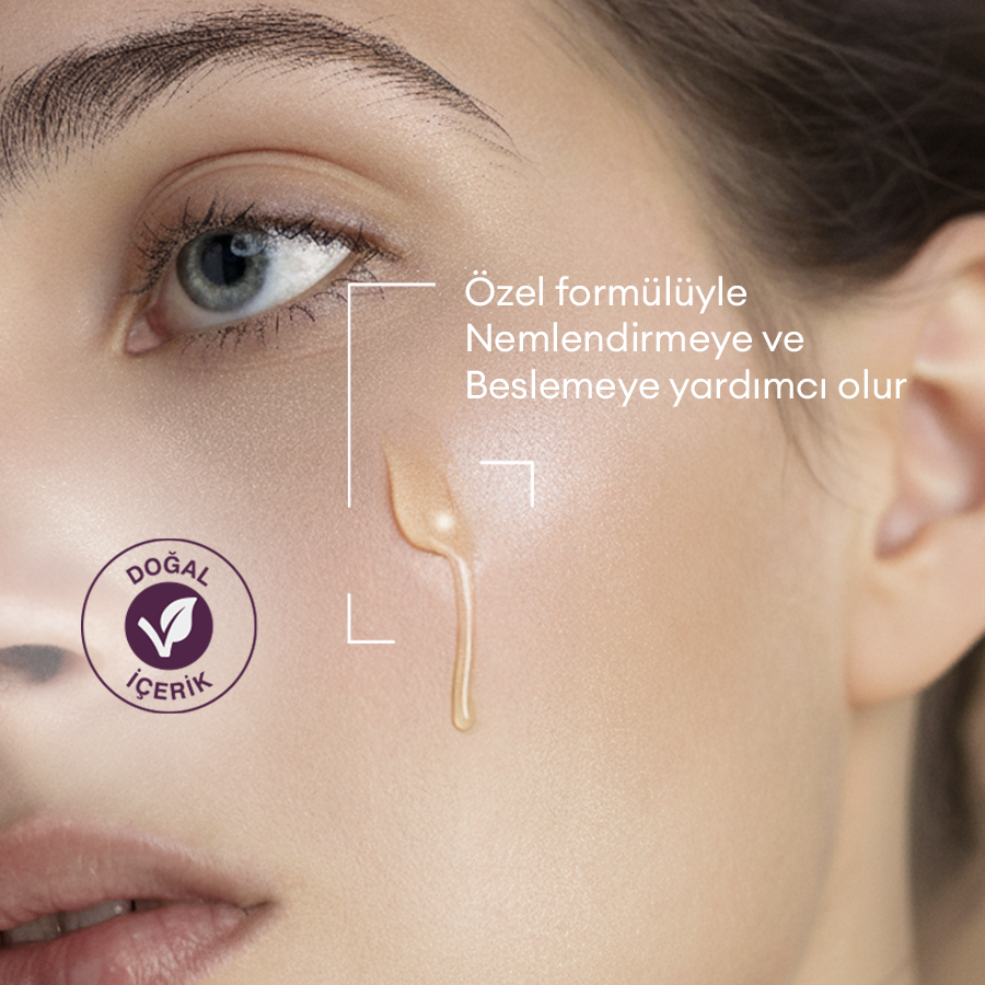 Tüm Ciltler için Doğal Yüz Nemlendirici - Yenileyici Parlatıcı 20ml - Şam Gülü - Cleopatra's Rose