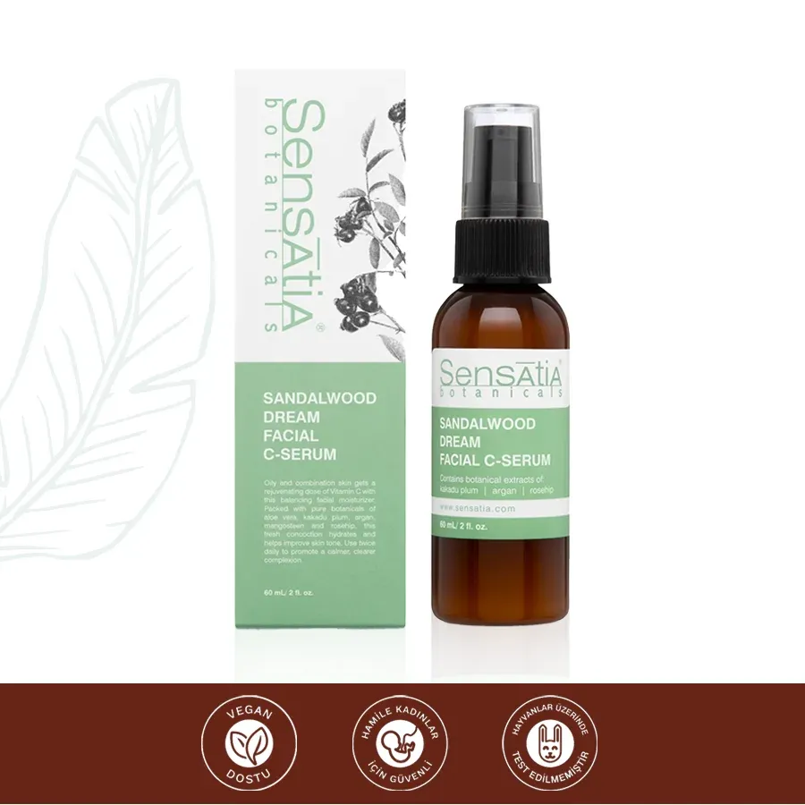 Sandalwood Dream C Vitaminli Nemlendirici Gündüz Serumu-Karma Cilt