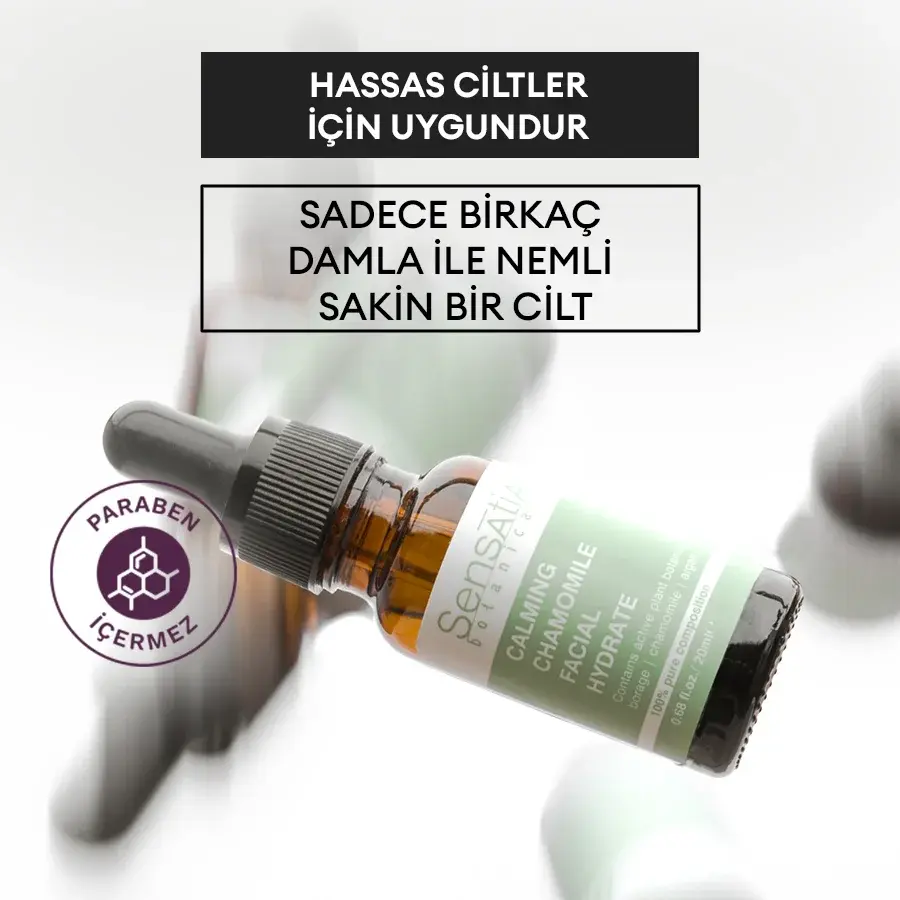 Yatıştırıcı Antioksidan Leke Karşıtı Aydınlatıcı Doğal Derin Nemlendirici 20ml - Calming Chamomile