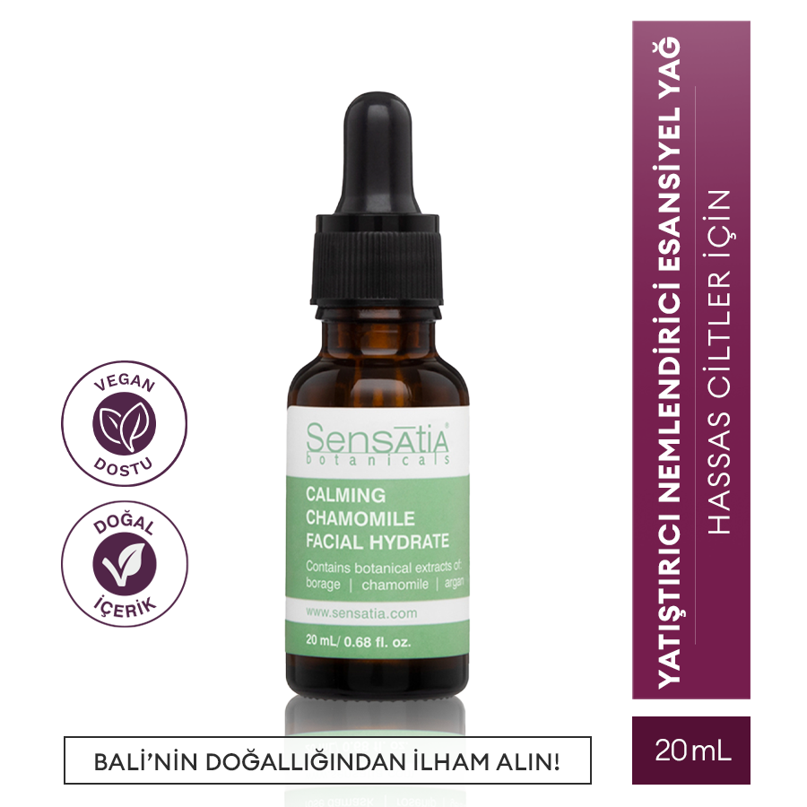 Yatıştırıcı Antioksidan Leke Karşıtı Aydınlatıcı Doğal Derin Nemlendirici 20ml - Calming Chamomile