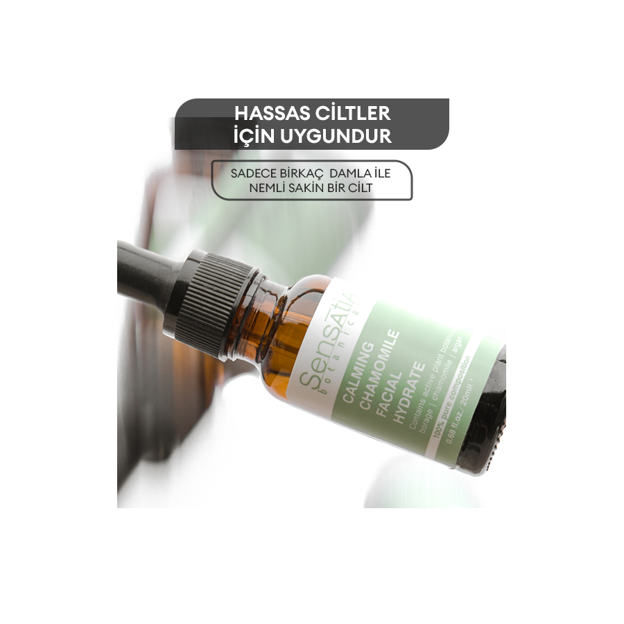 Yatıştırıcı Antioksidan Leke Karşıtı Aydınlatıcı Doğal Derin Nemlendirici 20ml - Calming Chamomile