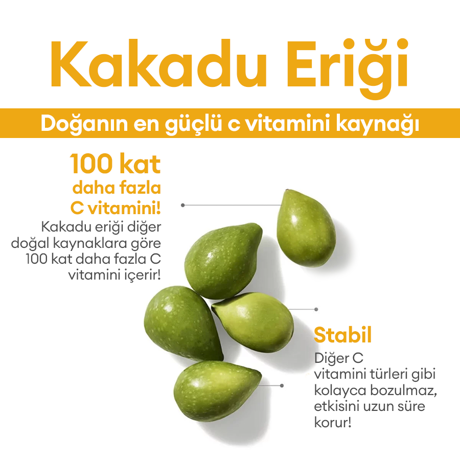 Kakadu Plum & Argan Bitkisel Göz Serumu (Çelik Bilyeli)