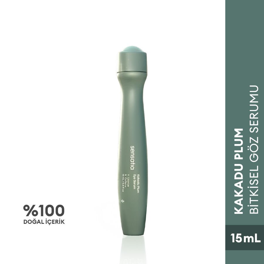 Kakadu Plum & Argan Bitkisel Göz Serumu (Çelik Bilyeli)