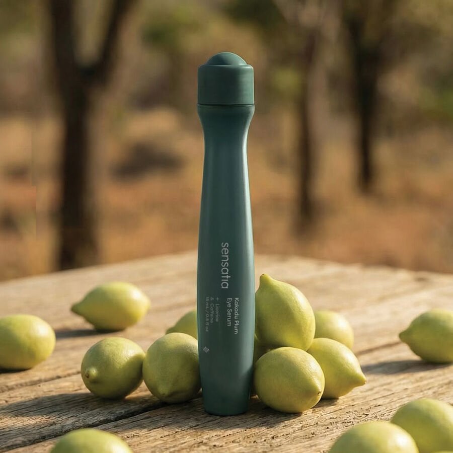 Kakadu Plum & Argan Bitkisel Göz Serumu (Çelik Bilyeli)