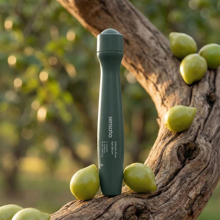 Kakadu Plum & Argan Bitkisel Göz Serumu (Çelik Bilyeli)