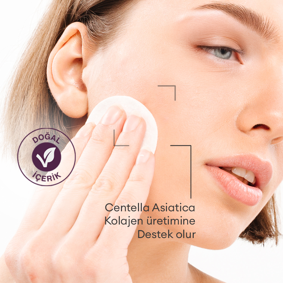 Yağlı ve Akne Eğilimli Ciltler için Alkolsüz Doğal Tonik 120ml - Sıkılaştırıcı - Tea Tree & Lemon