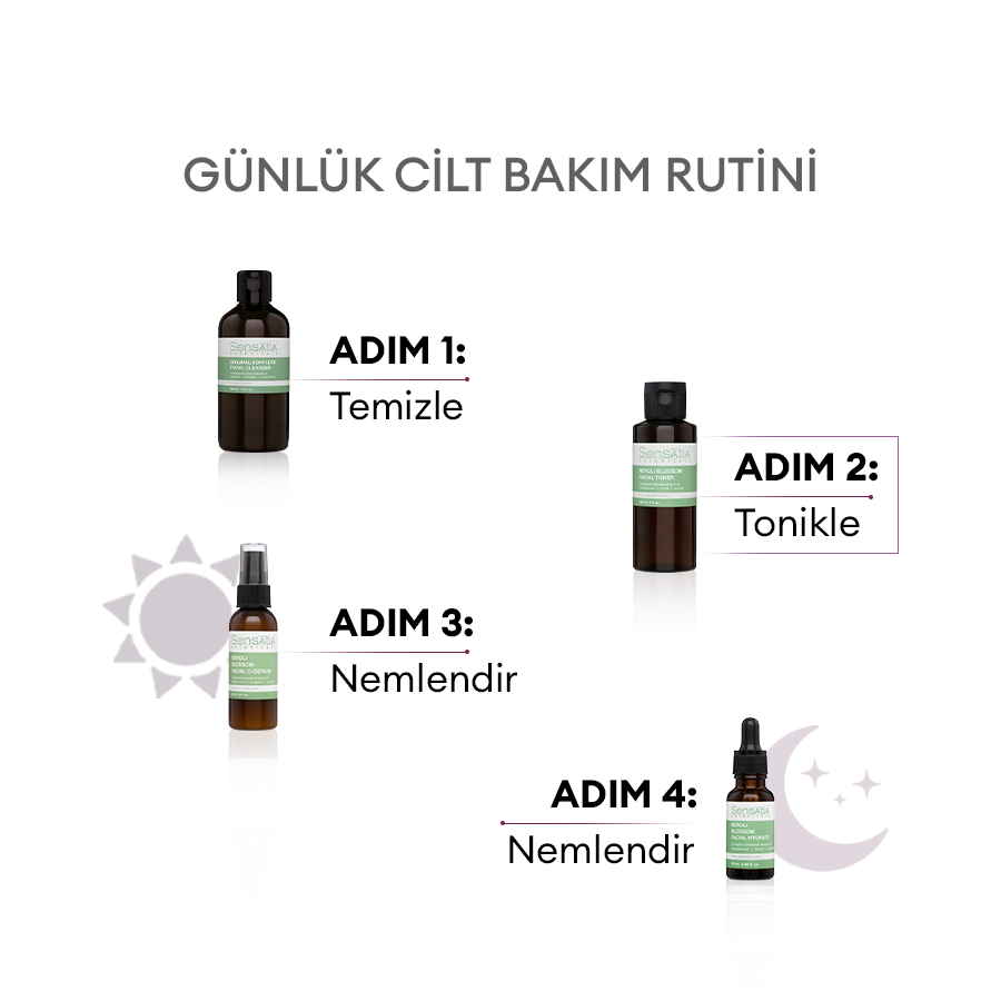 Yatıştırıcı, Arındırıcı ve Ferahlatıcı Alkolsüz Doğal Tonik 120ml - Neroli Blossom