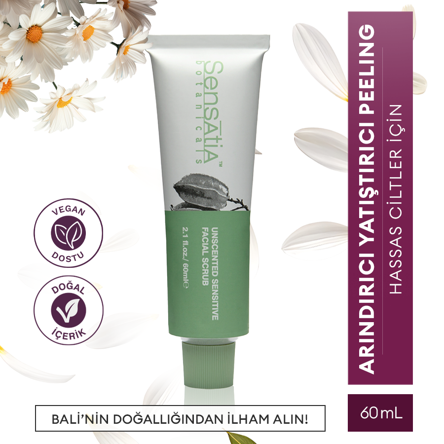 Unscented Sensitive Facial Scrub