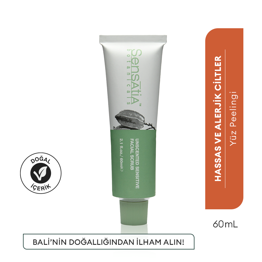 Unscented Sensitive Facial Scrub