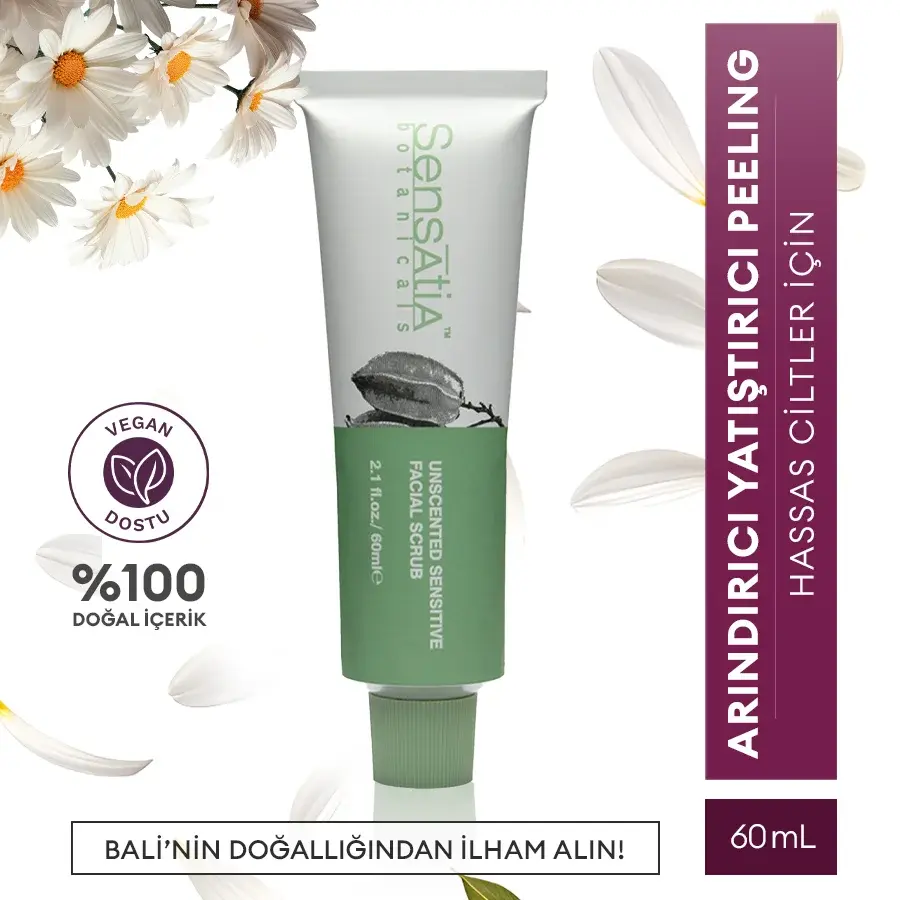 Unscented Sensitive Facial Scrub