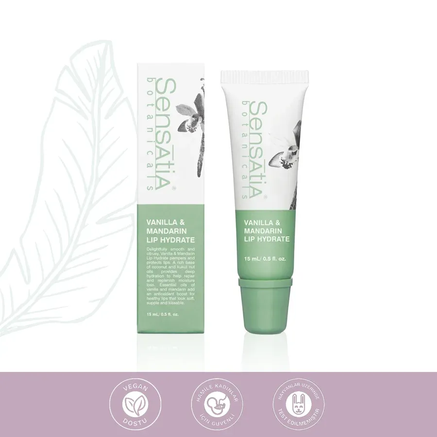 Vanilla & Mandarin Dudak Balmı