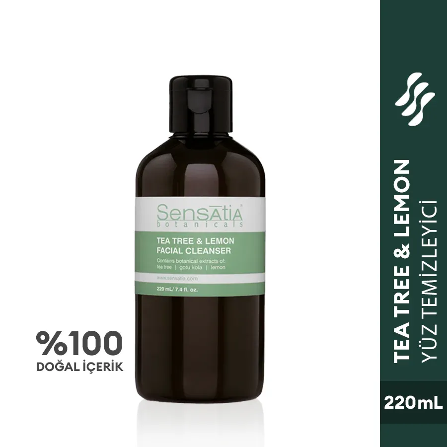 Tea Tree & Lemon Yüz Temizleyici-Akneli ve yağlı cilt