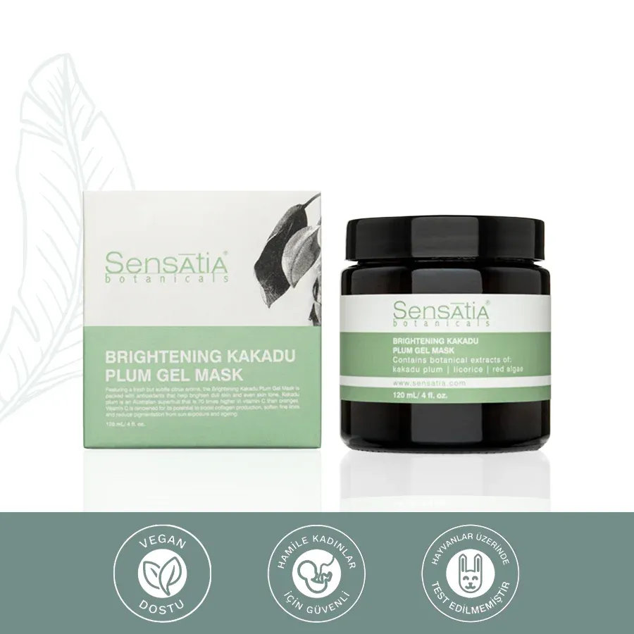 Aydınlatıcı Ferhlatıcı Antioksidan Doğal Jel Maske 120ml - Brightening Kakadu Plum