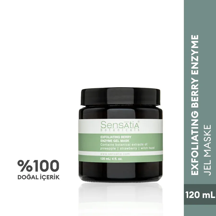 Exfoliating Berry Enzyme Jel Maske-Akne & Leke