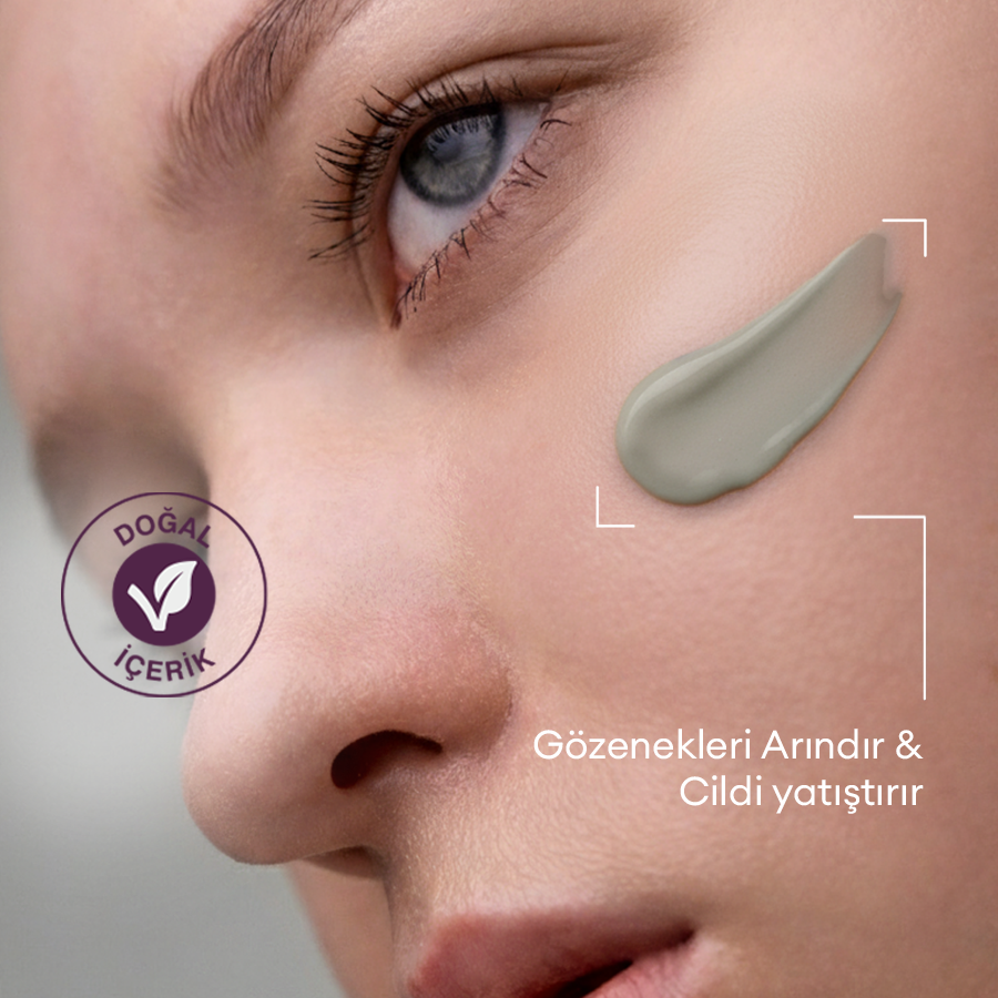 Karma Ciltler için Aydınlatıcı ve Antioksidan Doğal Maske 60ml - Green Tea & Tamarind