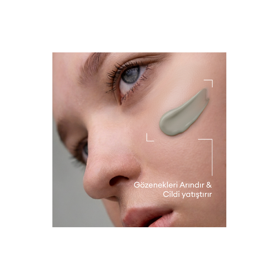 Karma Ciltler için Aydınlatıcı ve Antioksidan Doğal Maske 60ml - Green Tea & Tamarind