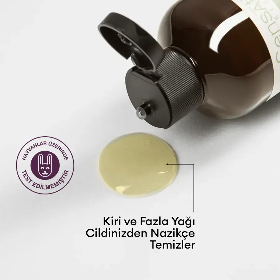 Yağlı Ciltler için Doğal Yüz Temizleyici - Arındırıcı ve Besleyici 220ml - Green Tea & Tamarind