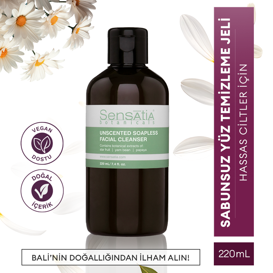 Unscented Soapless Facial Cleanser