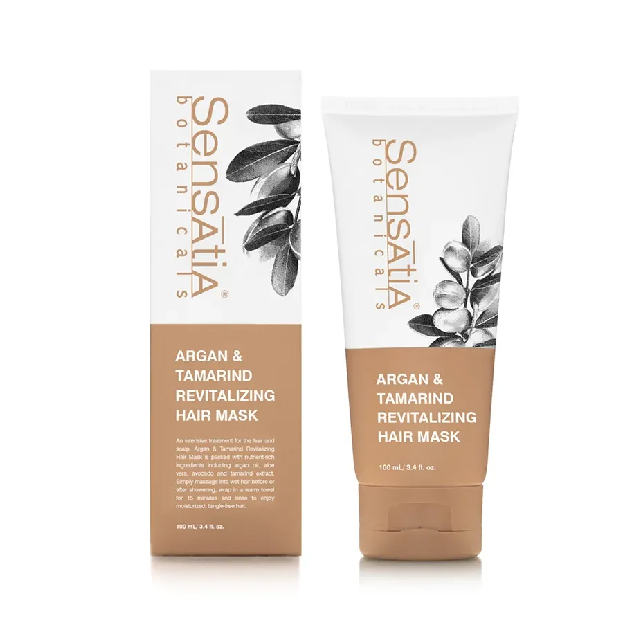 Argan & Tamarind Özlü Canlandırıcı Dökülme Karşıtı Saç Maskesi