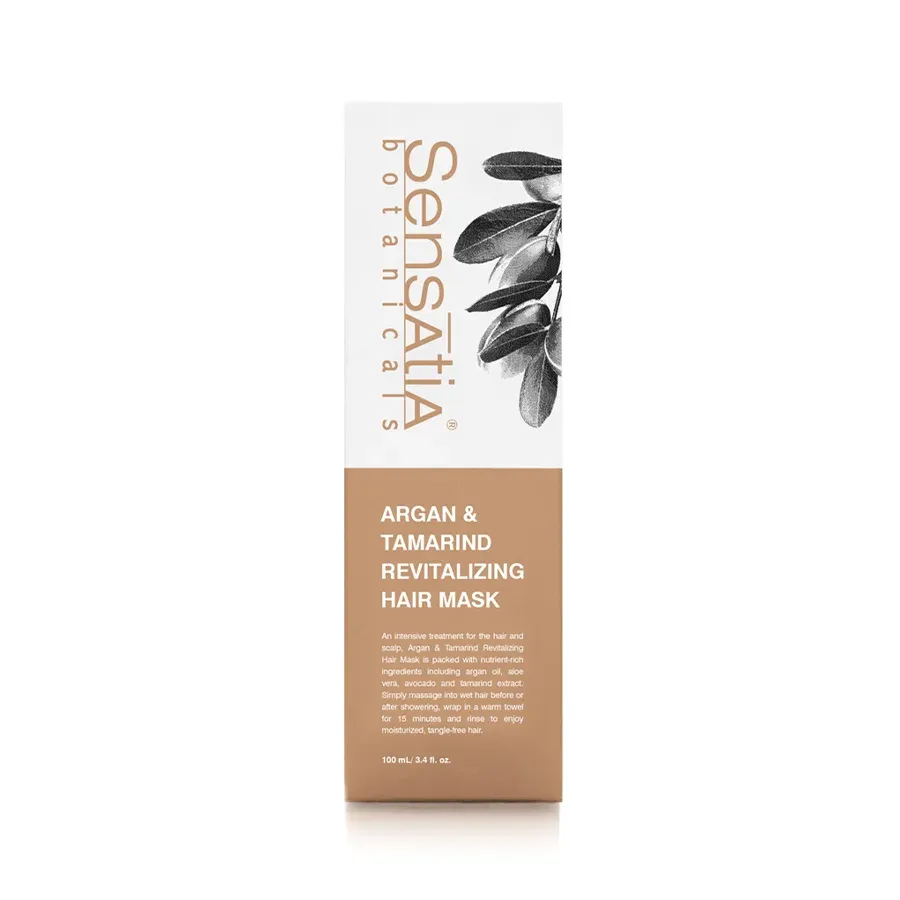 Argan & Tamarind Özlü Canlandırıcı Dökülme Karşıtı Saç Maskesi