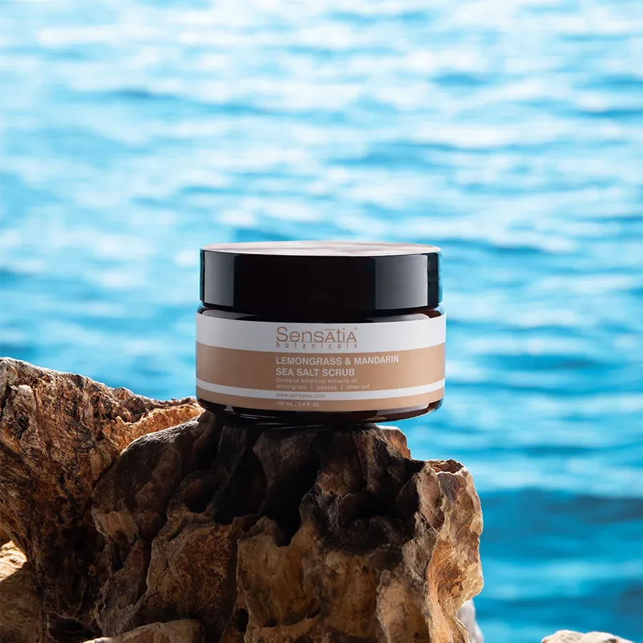 Lemongrass & Mandarin Sea Salt Scrub