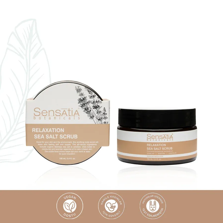 Relaxation Sea Salt Vucüt Peelingi