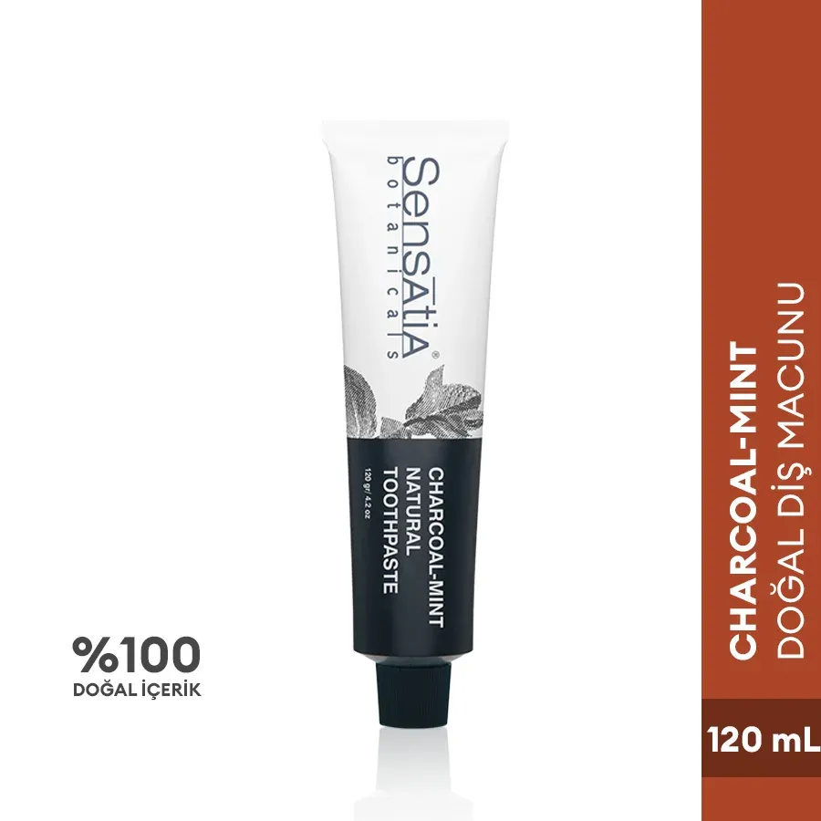 Charcoal-Mint Natural Toothpaste