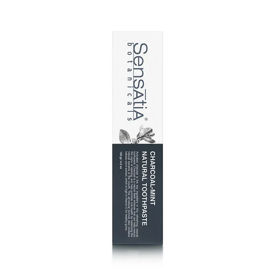 Charcoal-Mint Doğal Diş Macunu
