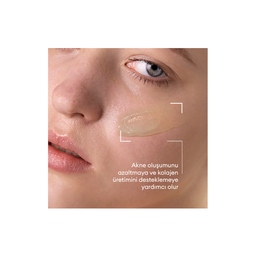 Yağlı ve Akne Eğilimli Genç Ciltler için Doğal Jel Maske - İz Karşıtı 60ml - Cica & Mugwort