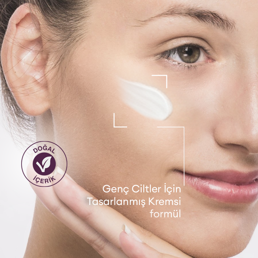 Yağlı ve Akne Eğilimli Genç Ciltler için Doğal Nemlendirici - Yatıştırıcı 50ml - Cica & Mugwort